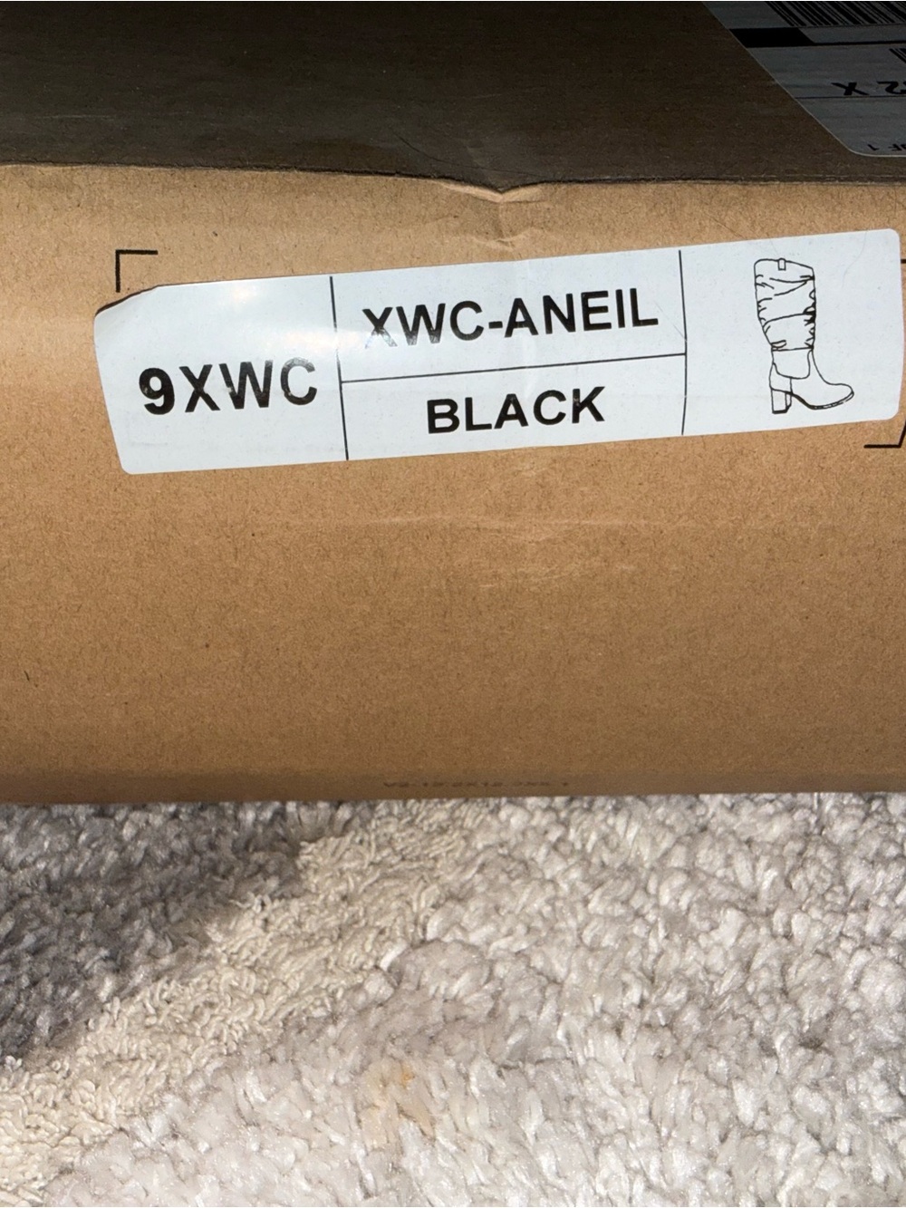 Journee Collection Aneil Black Knee High Boots Size 9 M XWC Extra Wide Calf NIB - Picture 9 of 9